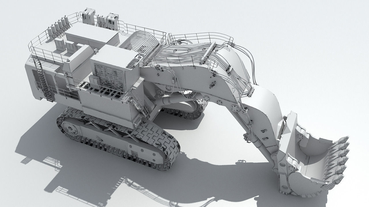 Shovel R996 3D model_4