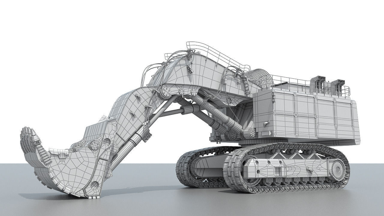 Shovel R996 3D model_8