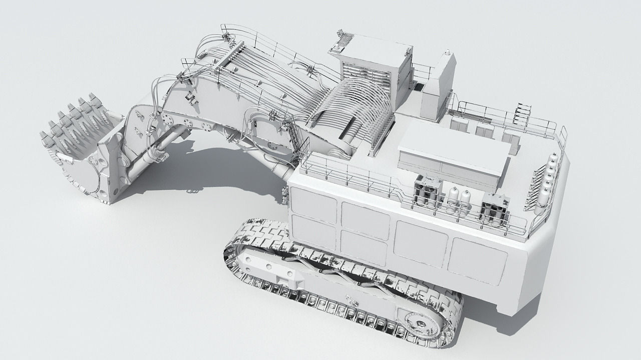 Shovel R996 3D model_5