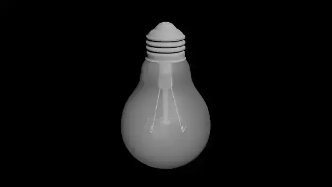 Incandescent light bulbs model for 3dsMax 2020