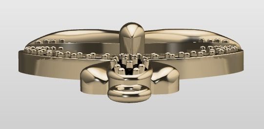 owl bracelet 3D print model_17