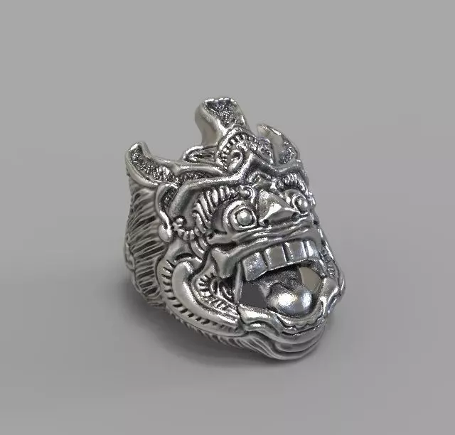 Ring Barong  3D print model_0