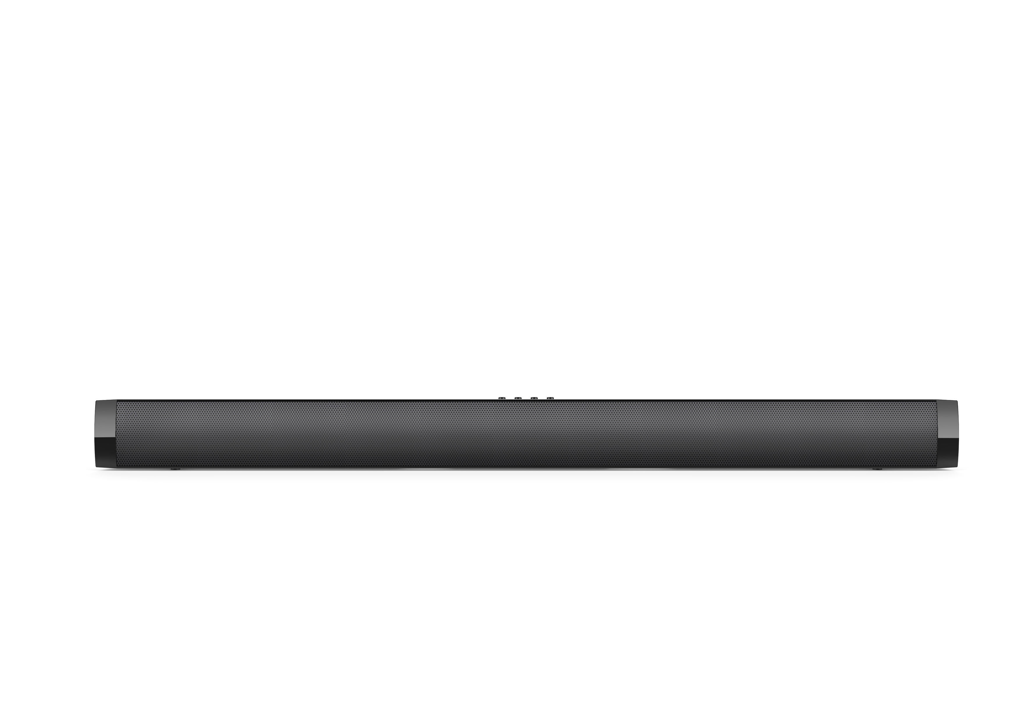 SoundBar black  speaker Low-poly 3D model_10