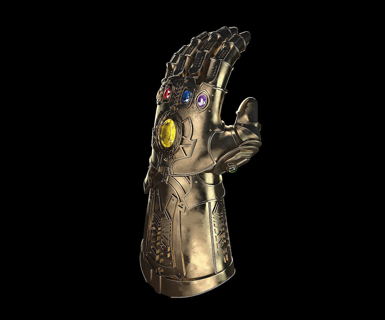 Thanos Infinity Gauntlet Avengers Marvel 3D model | CGTrader