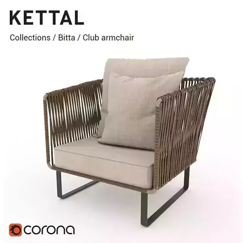  armchair Kettal Bitta