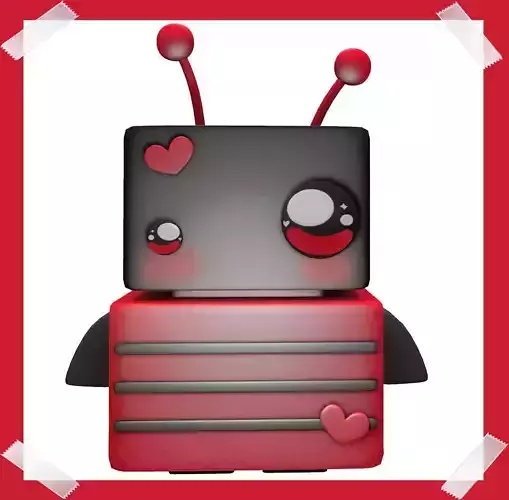 Cute Ladybug Robot model in many colours