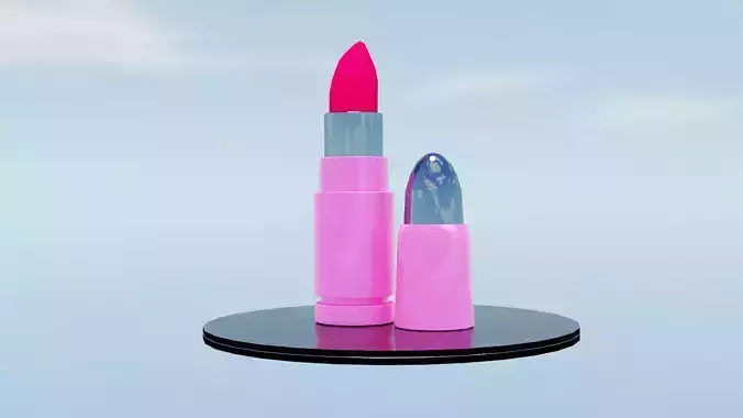 Lipstick Free low-poly 3D model