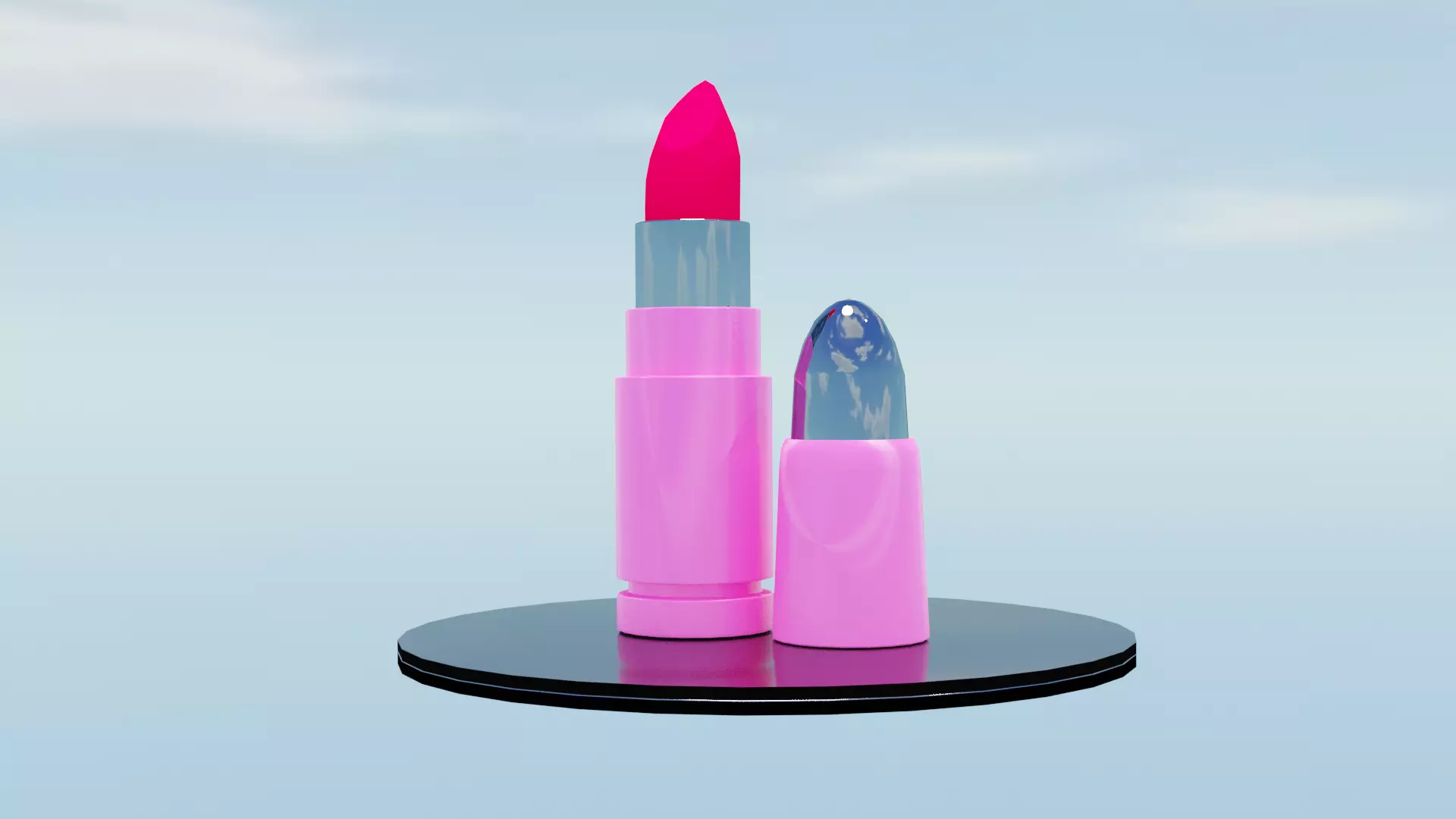 Lipstick Free low-poly 3D model_0