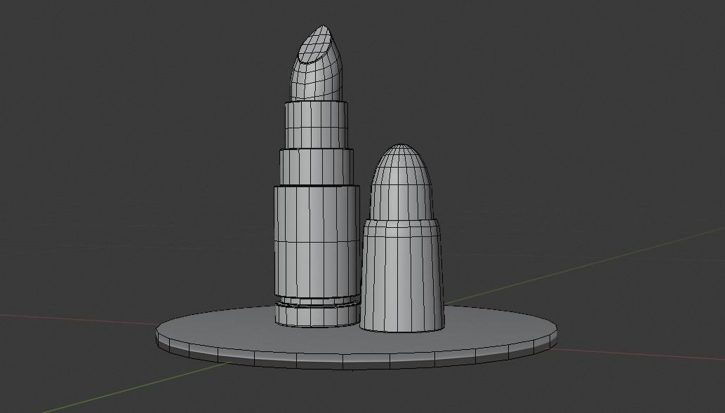 Lipstick Free low-poly 3D model_4