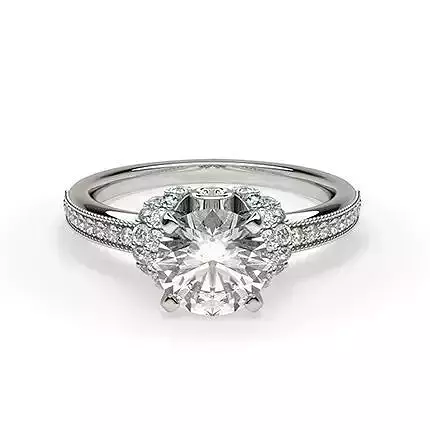 Vintage Ring 3d model  1