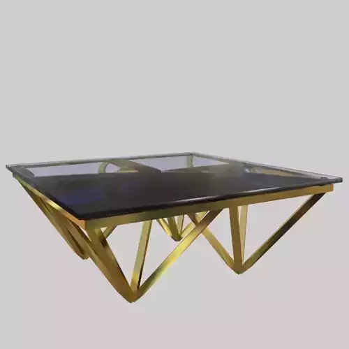 Glass Table 03 3D model