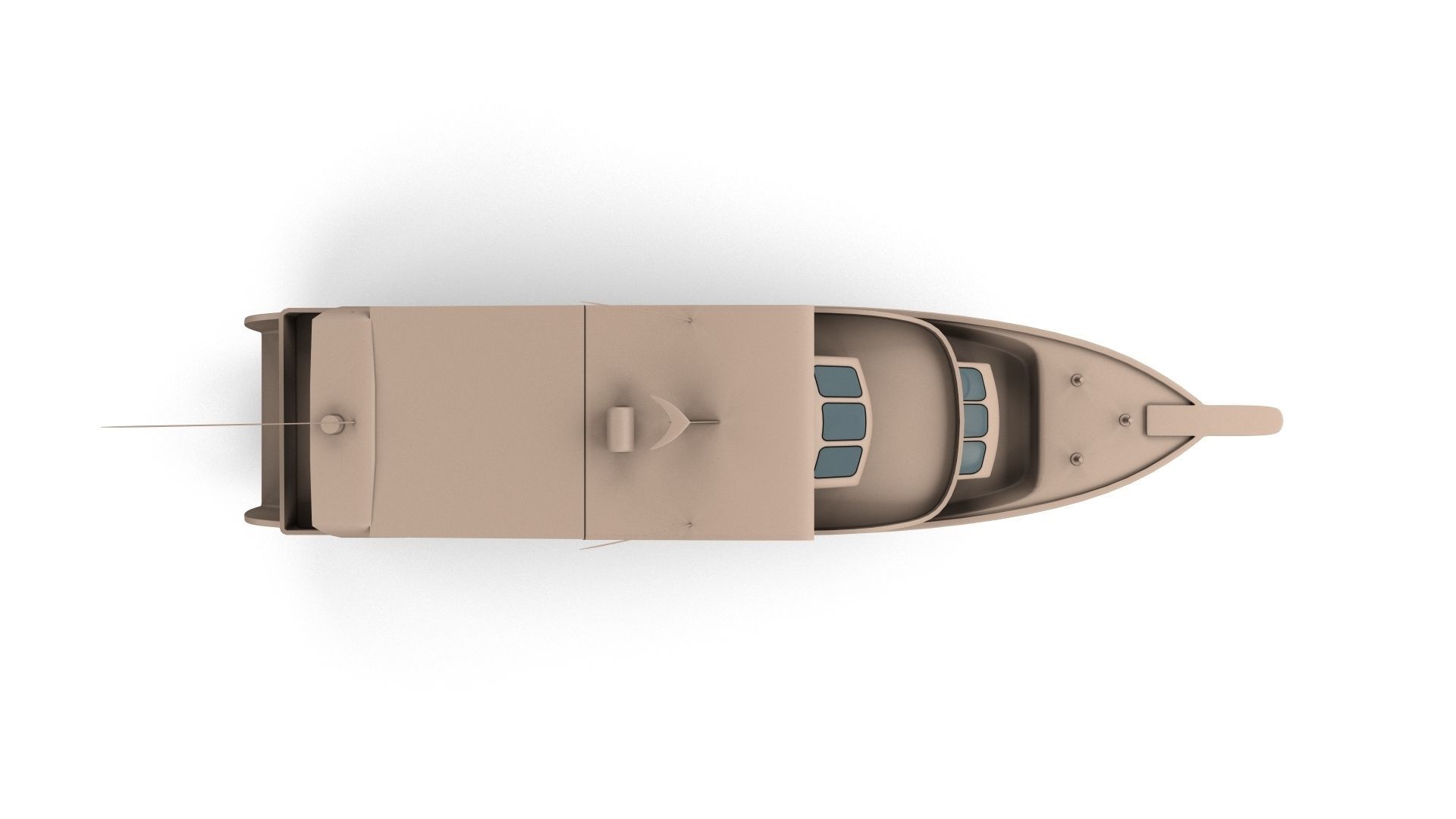 Day Boat 3D model_11