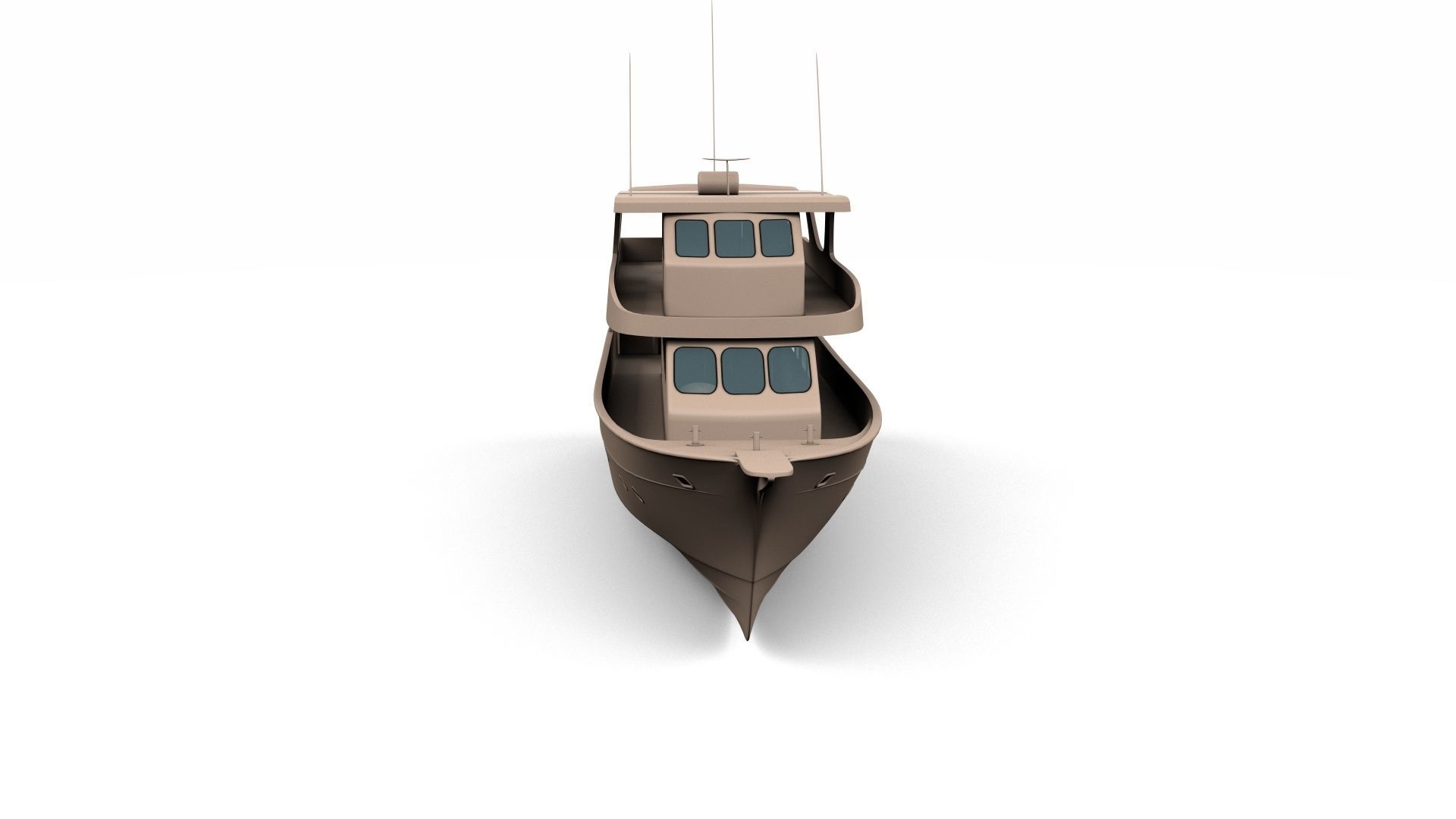 Day Boat 3D model_1