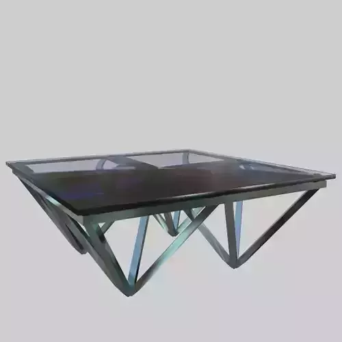 Glass Table 04 3D model