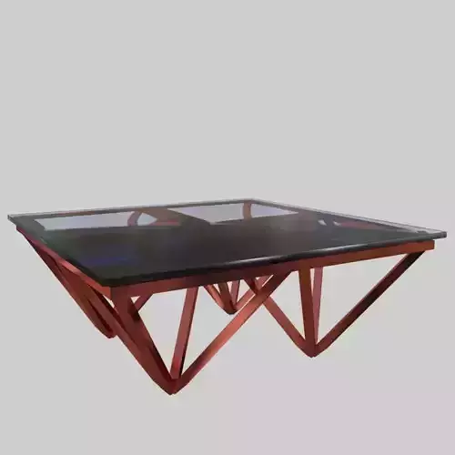 Glass Table 05 3D model