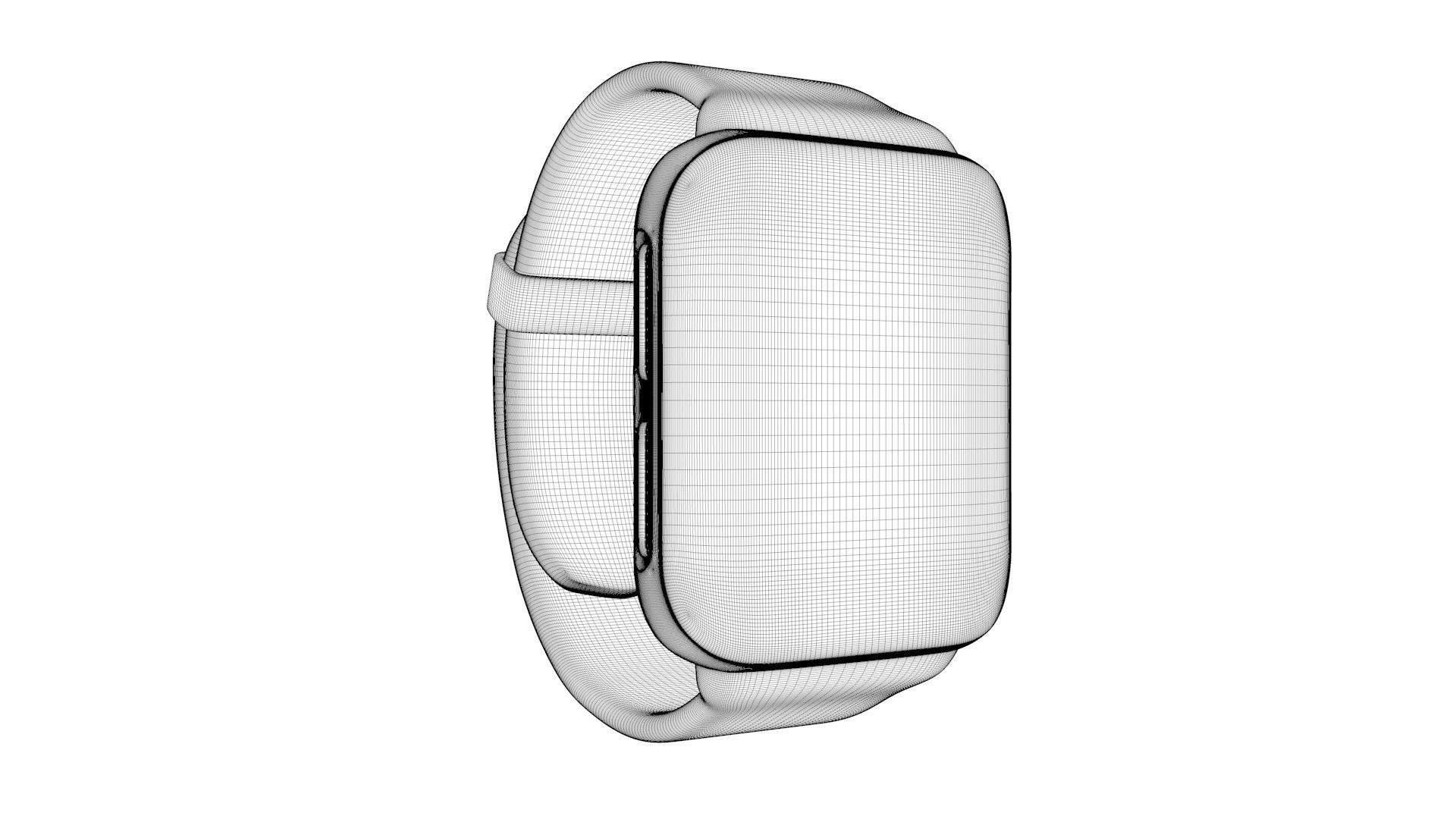 OPPO watch smart watch-C4D modeling rendering 3D model_5