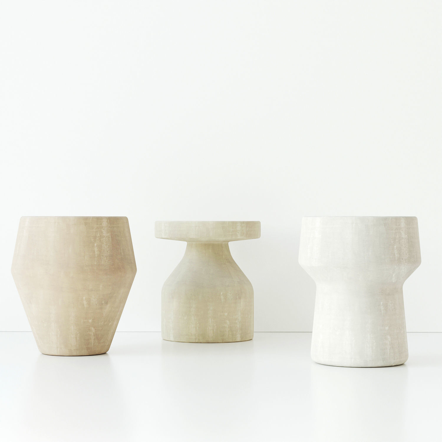 Sculptural coffee table 3D model_7