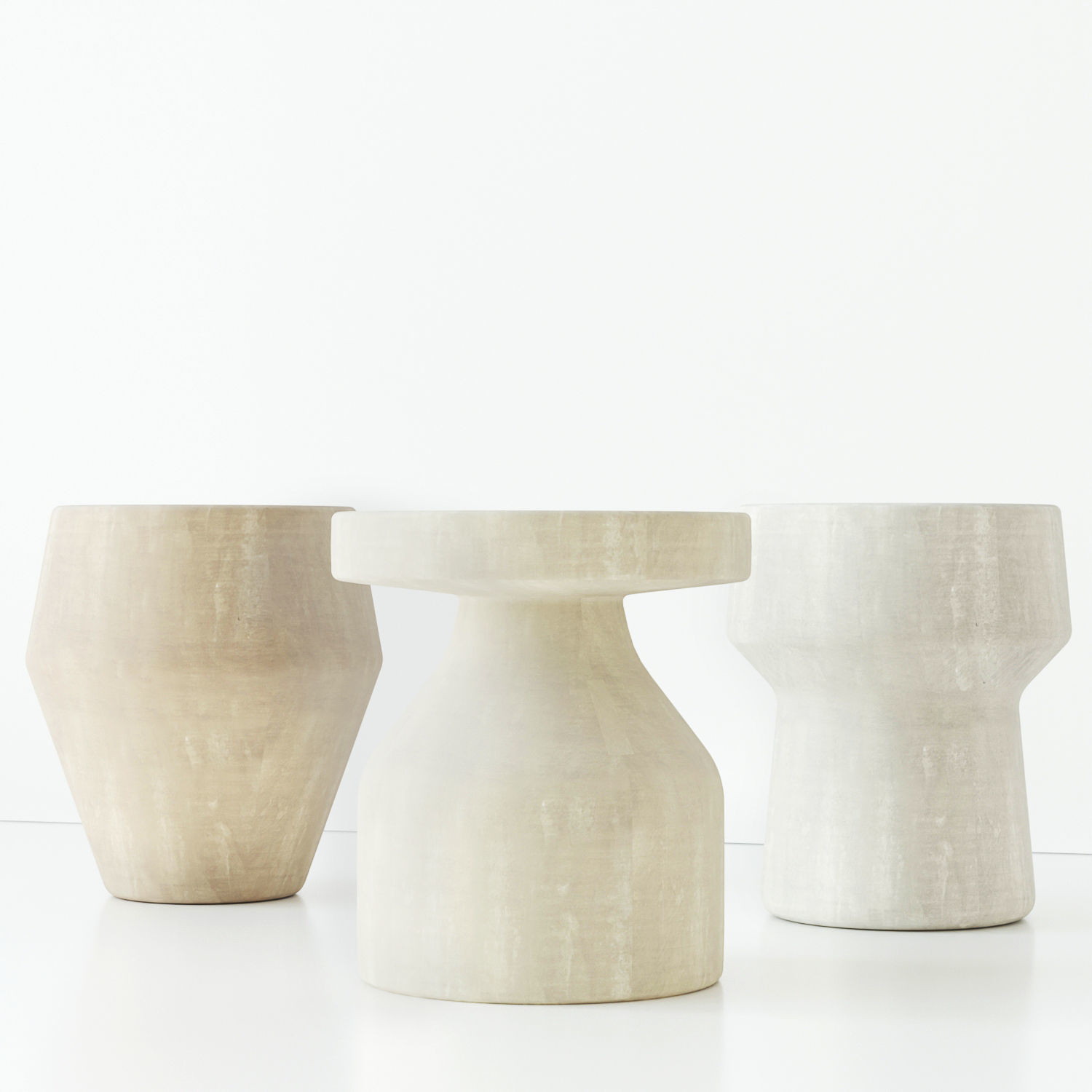 Sculptural coffee table 3D model_6