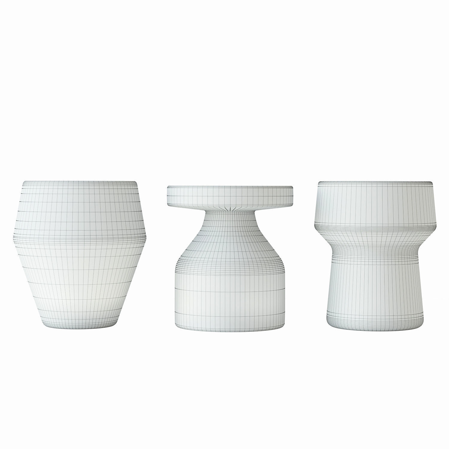 Sculptural coffee table 3D model_10