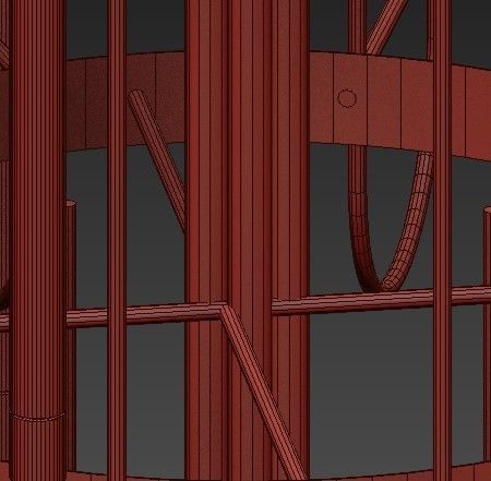 Gala Chandelier  Luxxu 3D model_2