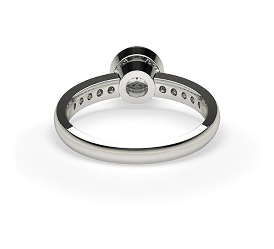 Bezel Ring 2 3D print model_5