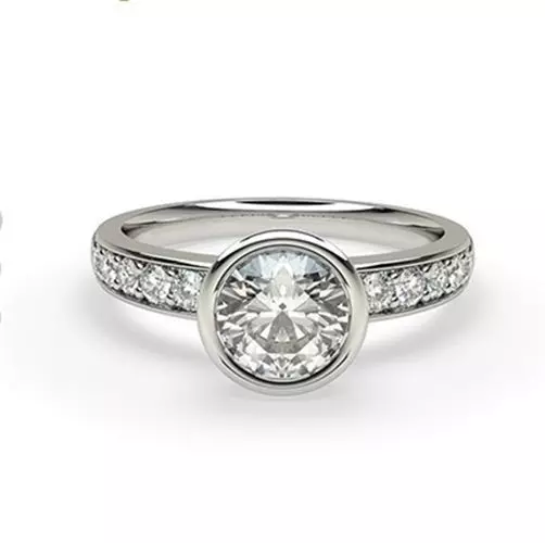 Bezel Ring 2 3D print model_0