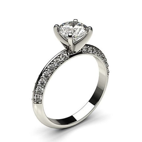 Four Prong Ring 3 3D print model_4