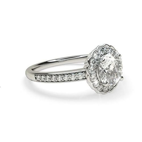 Floral Inspire Ring 04 3D print model_6