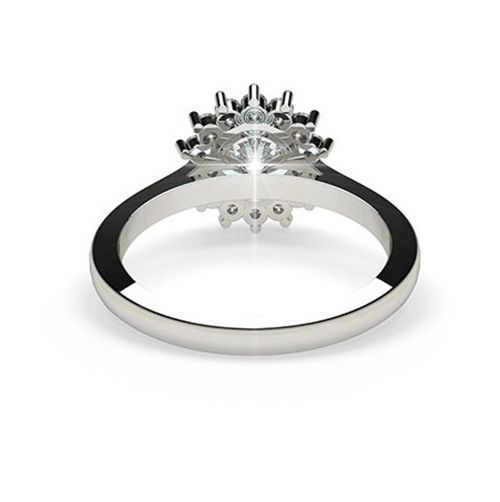 Floral Inspire Ring 7 3D print model_4