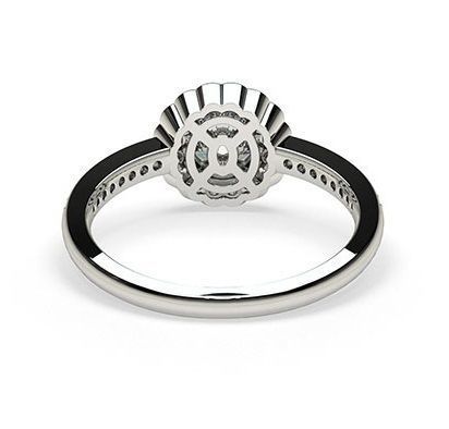 Bezel Ring 9 3D print model_2