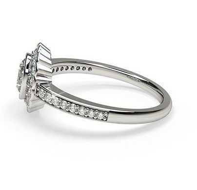 Bezel Ring 9 3D print model_1