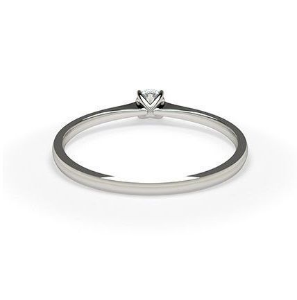 Solitaire Ring 12 3D print model_8
