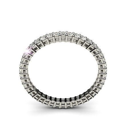 Princess Cut Ring 16 3D print model_1