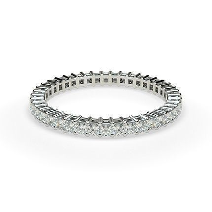 Princess Cut Ring 16 3D print model_5