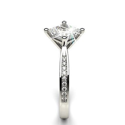 Princess cut Ring 19 3D print model_4