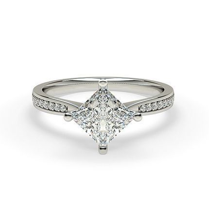 Princess cut Ring 19 3D print model_5