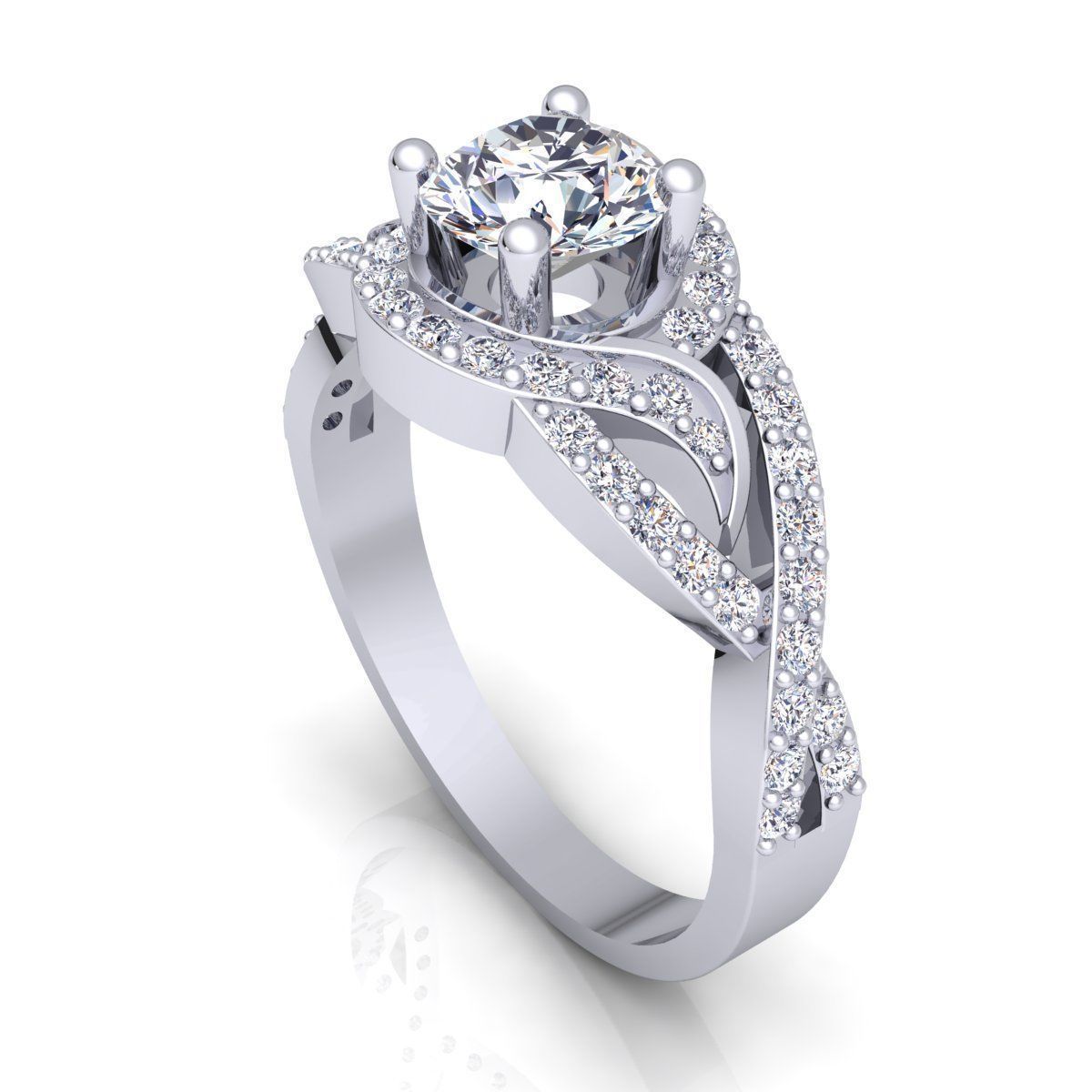 Aarna D Ring 01 3D print model_12