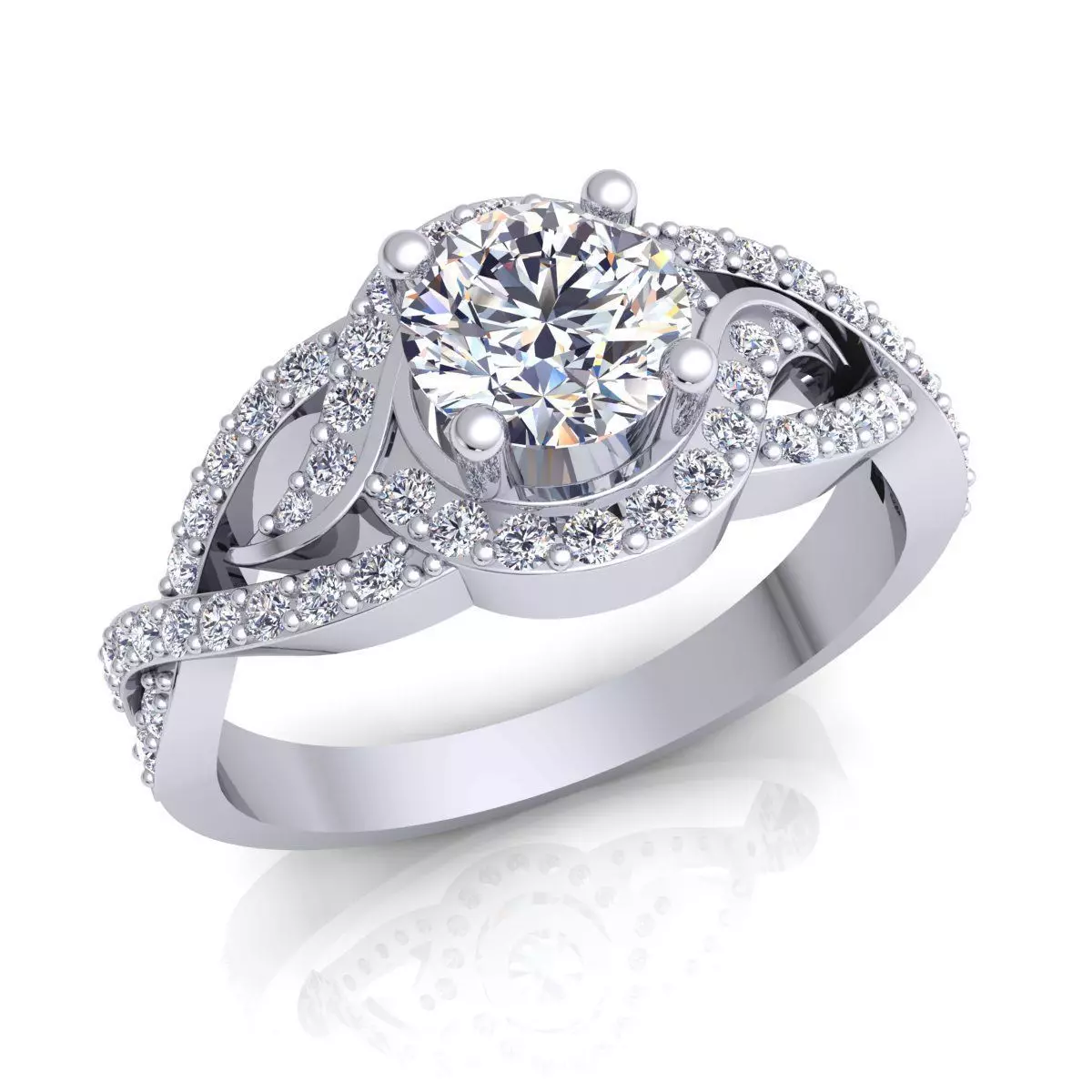 Aarna D Ring 01 3D print model_0