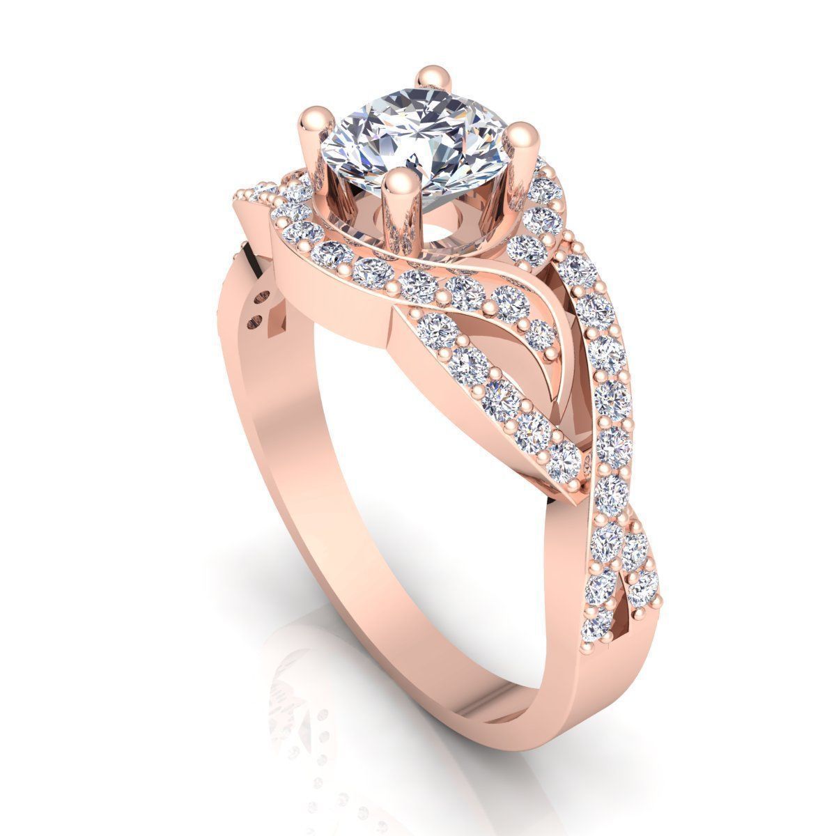 Aarna D Ring 01 3D print model_10