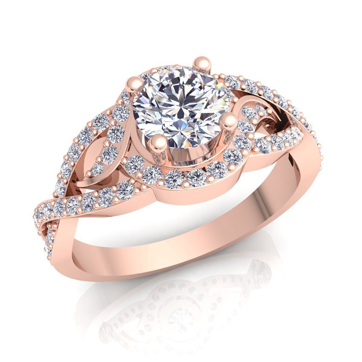 Aarna D Ring 01 3D print model_1