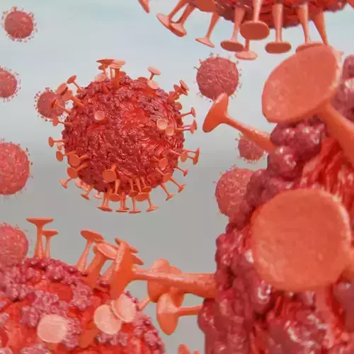 Corona Virus 3D model