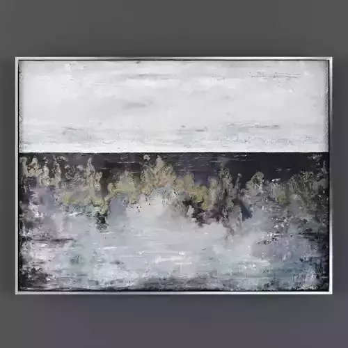 Art72 abstract painting in frame