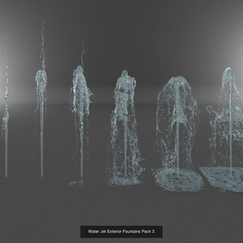 34 Water Fluids Pack 3D Model Collection_10