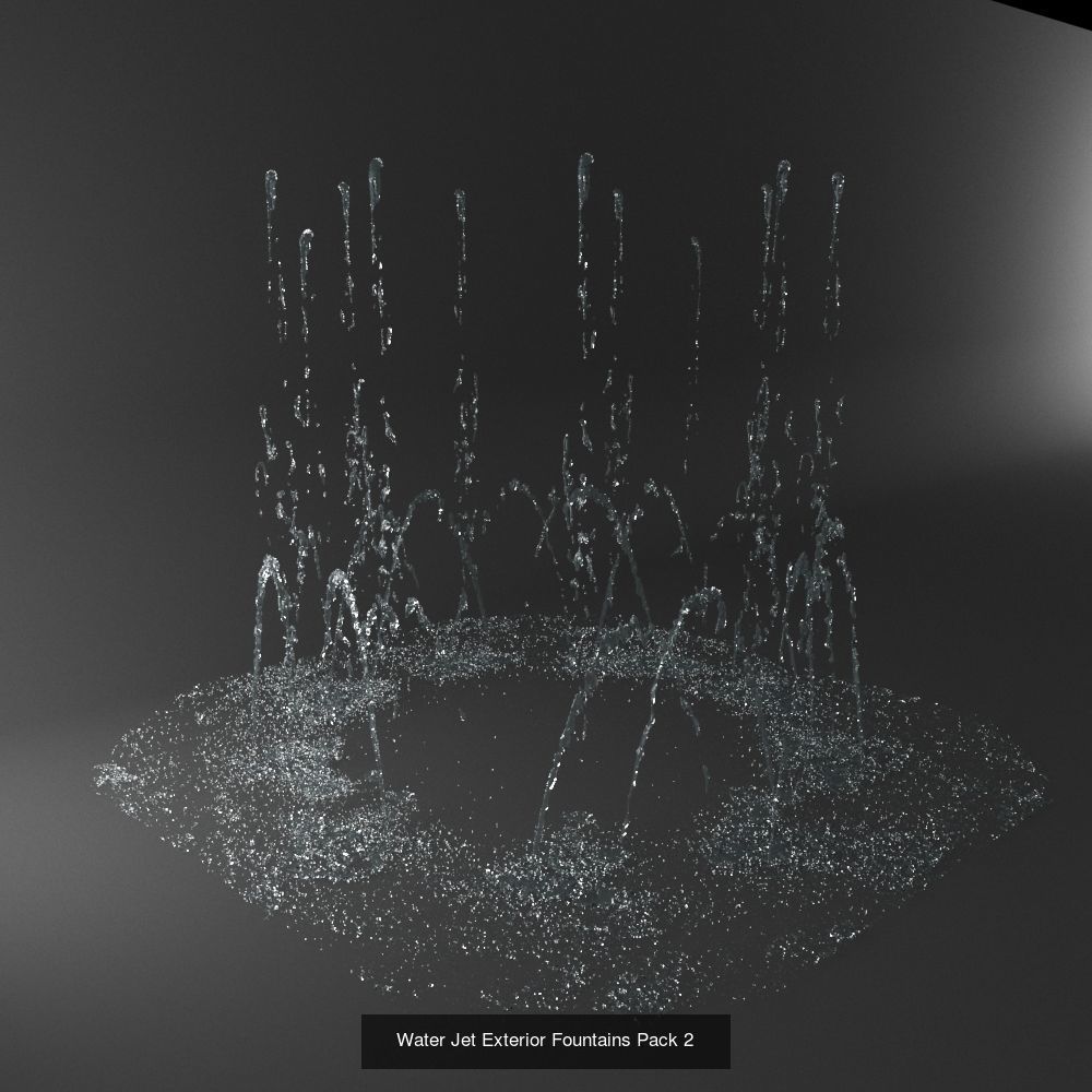 34 Water Fluids Pack 3D Model Collection_7
