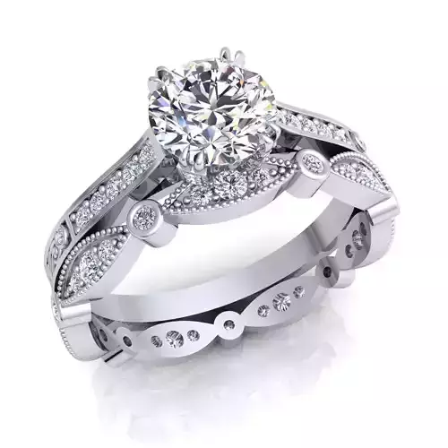 Aarna Couple Set Design Ring 05