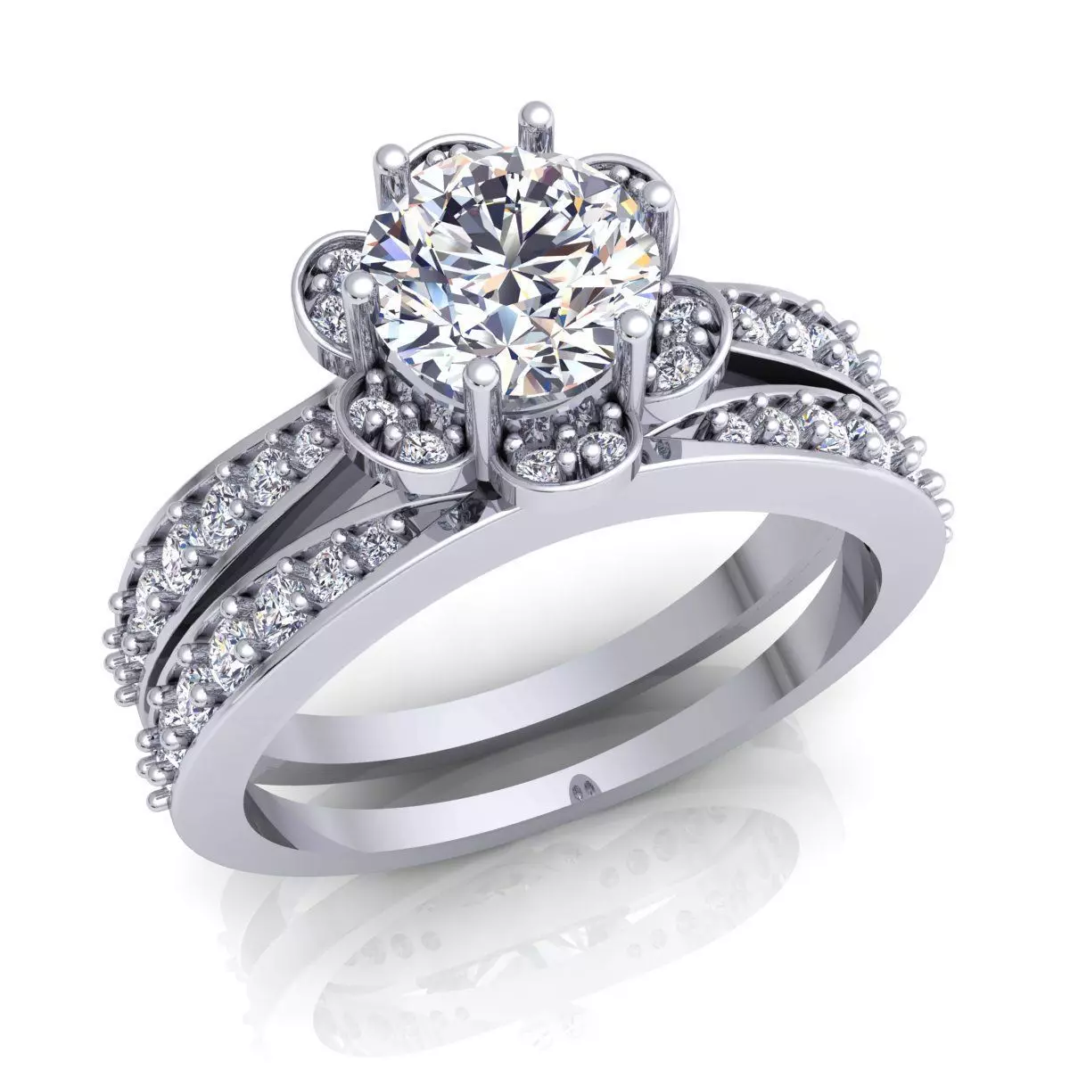 Aarna Luxury Design Ring 07 3D print model