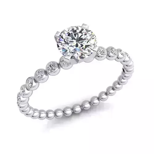 Aarna Solitaire Design Ring 09