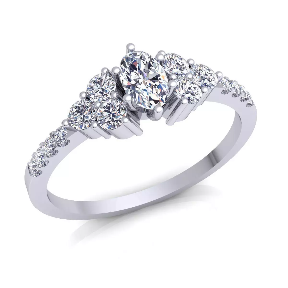 Aarna Fancy Design Ring 11 3D print model_0