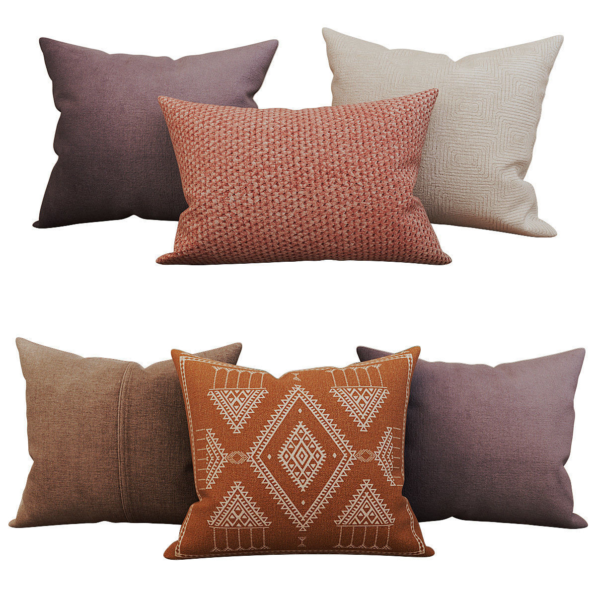 Decorative set pillow vol 3 3D model_18