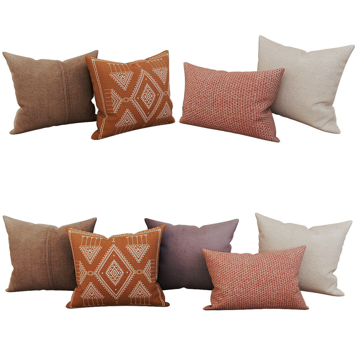 Decorative set pillow vol 3 3D model_17